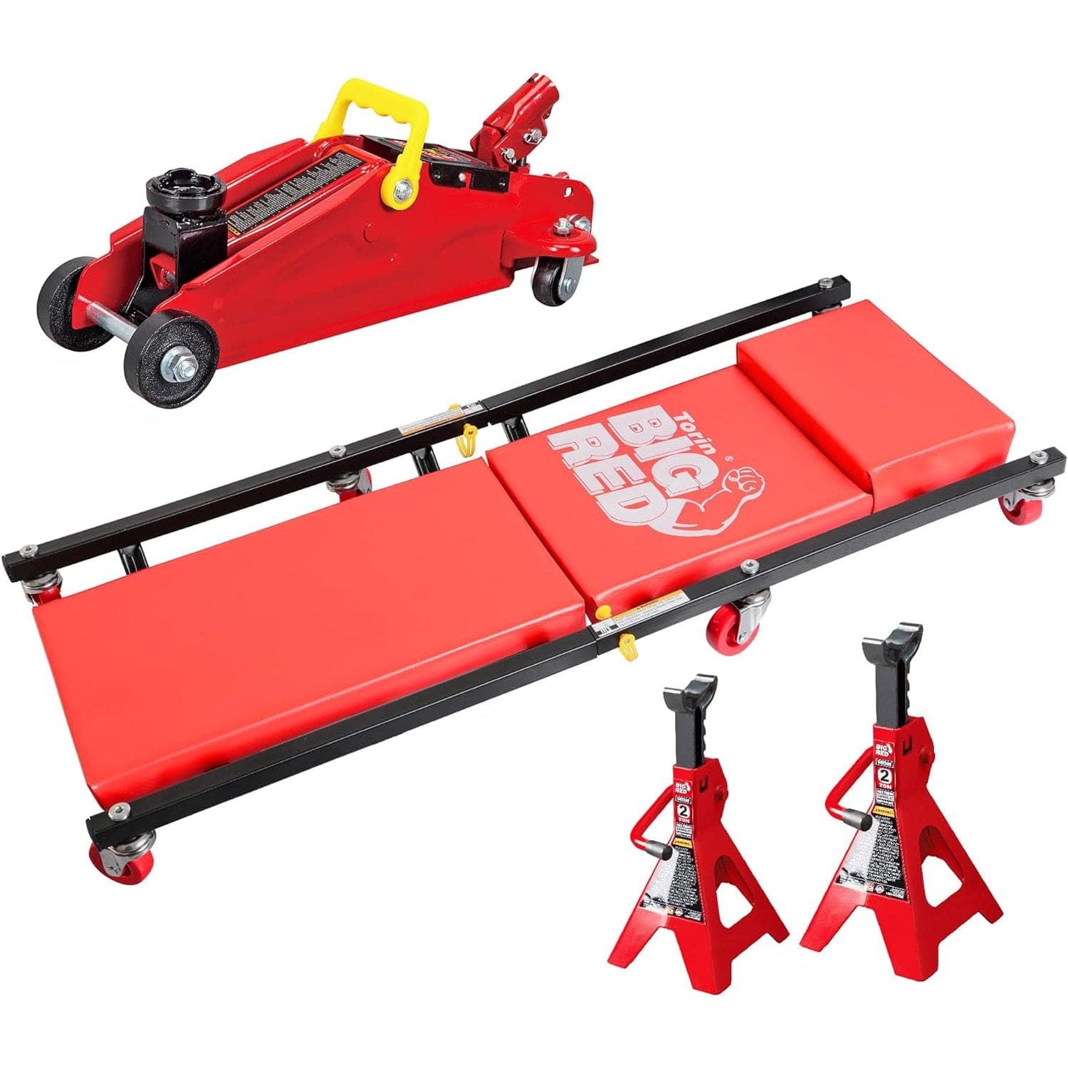 big-red-2-ton-floor-jack-with-jack-stands-and-creeper
