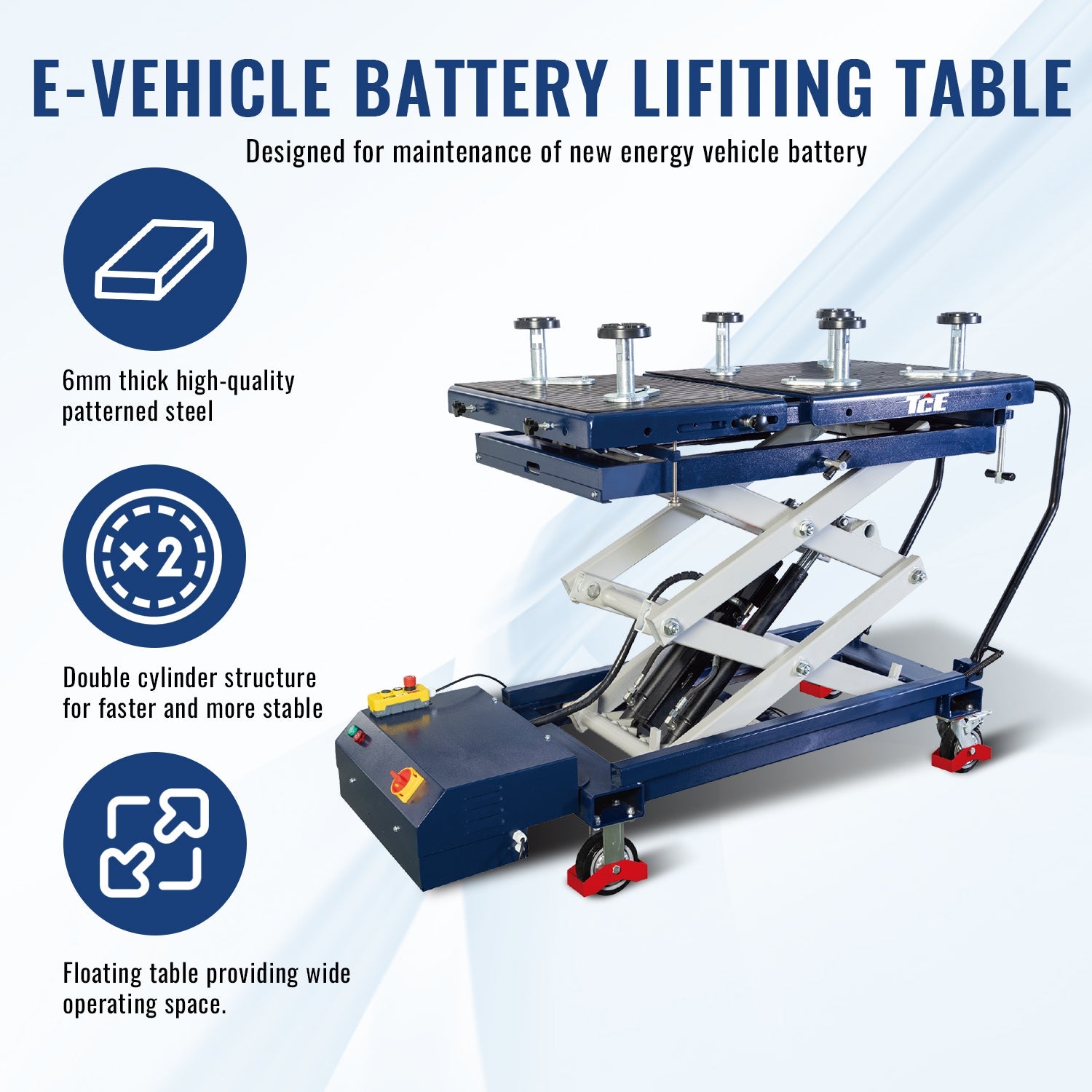 Heavy Duty, High Voltage: How to Choose the Right Battery Lift for Your EV Shop
