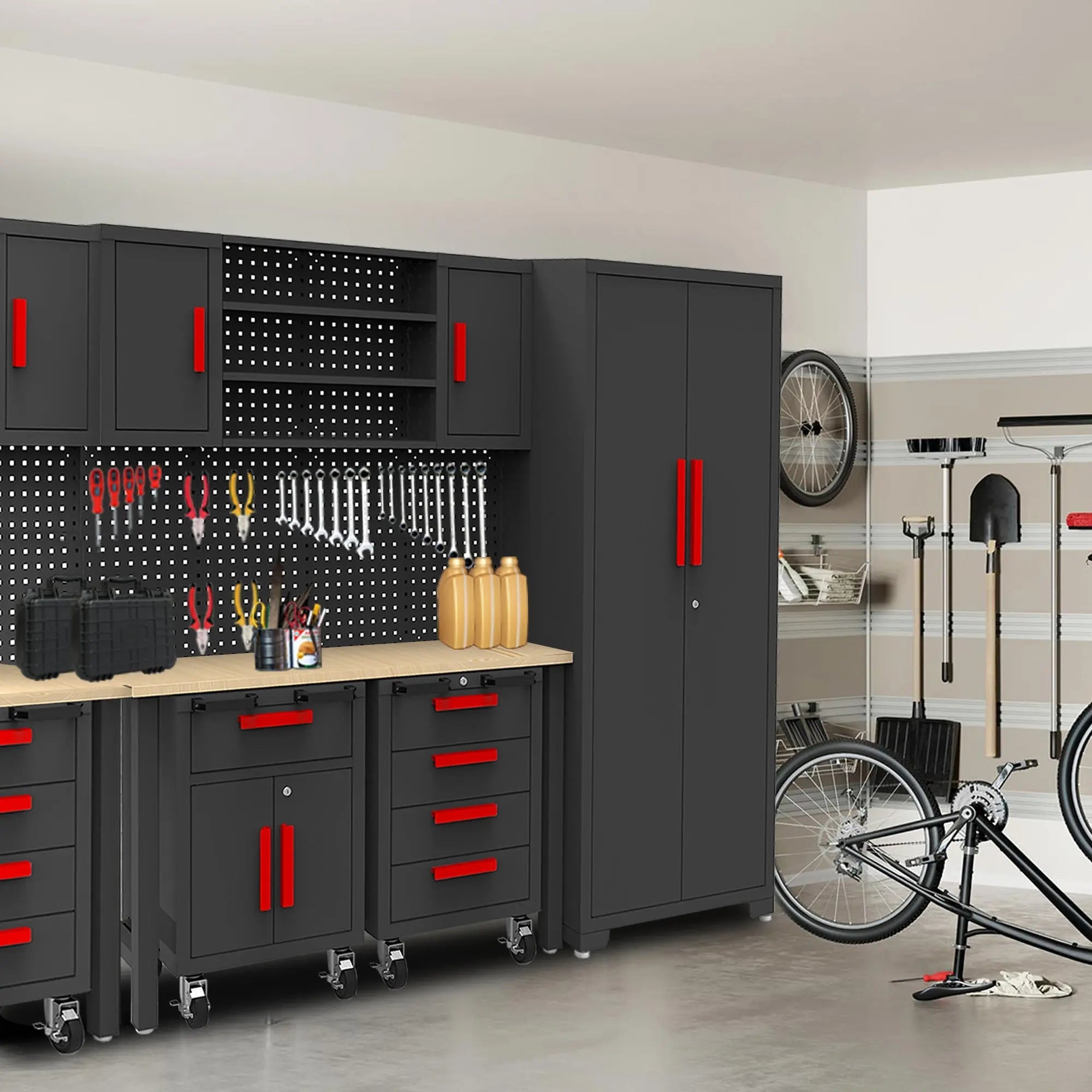 The Modern Garage: How to Build a Professional-Grade Workspace with Modular Cabinets Torin Inc.