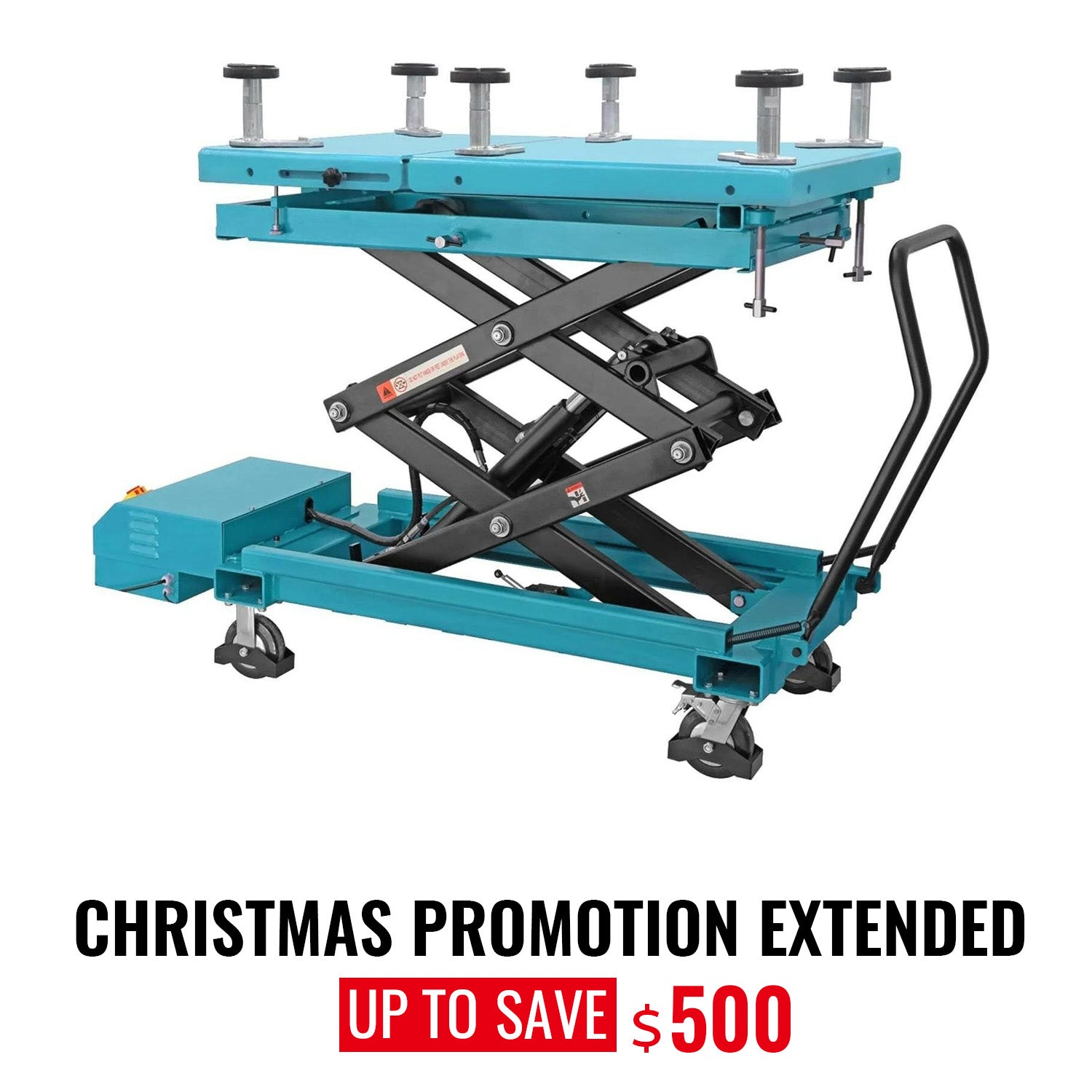 PICK UP (Tax Included)- TCE EV Battery Lift Table Cart