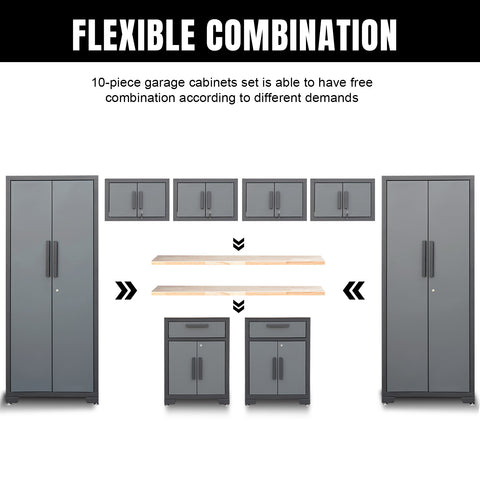 TORIN Professional Garage Cabinet Set