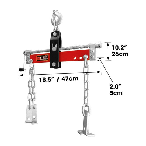 BIG RED 1,500 LBs Engine Leveler – Torin Jacks