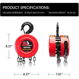 torin-5-ton-manual-chain-hoist