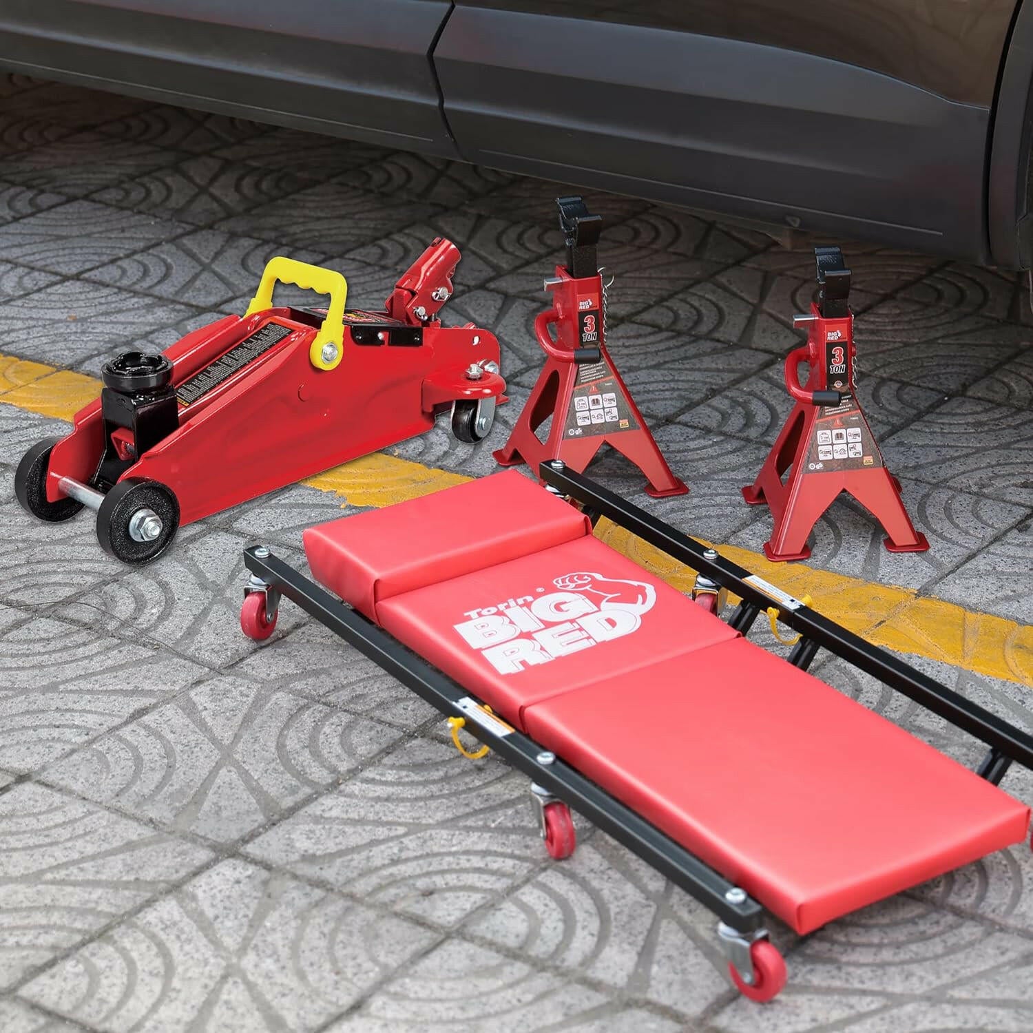 big-red-2-ton-floor-jack-with-jack-stands-and-creeper