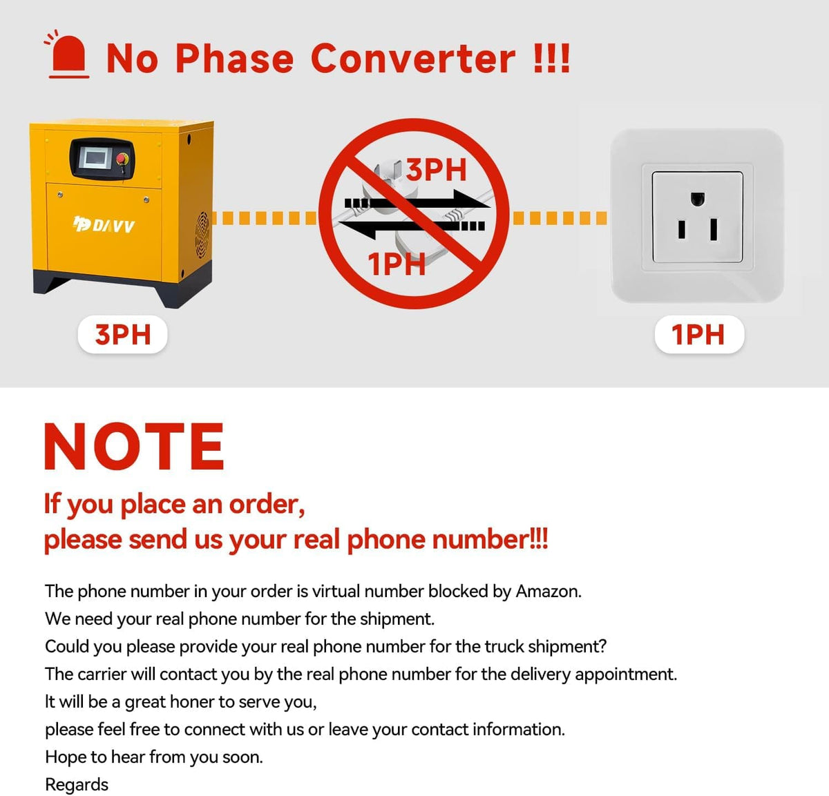HPDMC Air Compressor PM VSD Rotary Screw Air Compressor 10HP/7.5KW 39CFM@115PSI 230V