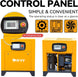 HPDMC Air Compressor PM VSD Rotary Screw Air Compressor 10HP/7.5KW 39CFM@115PSI 230V