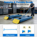 HPDMC Car Lift 8000 LBS Portable Car Lift with Electric Unlock, 40" Max Lift Height Heavy-Duty Hydraulic Vehicle Lift, Rolling Garage Auto Lift for SUVs, Trucks & Light Duty Vehicles, 110V