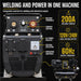 HPDMC Gas Powered Air Compressor 3‑in‑1 Two‑Stage Air Compressor/Generator/Welder Combo – 14 HP CH440 Engine