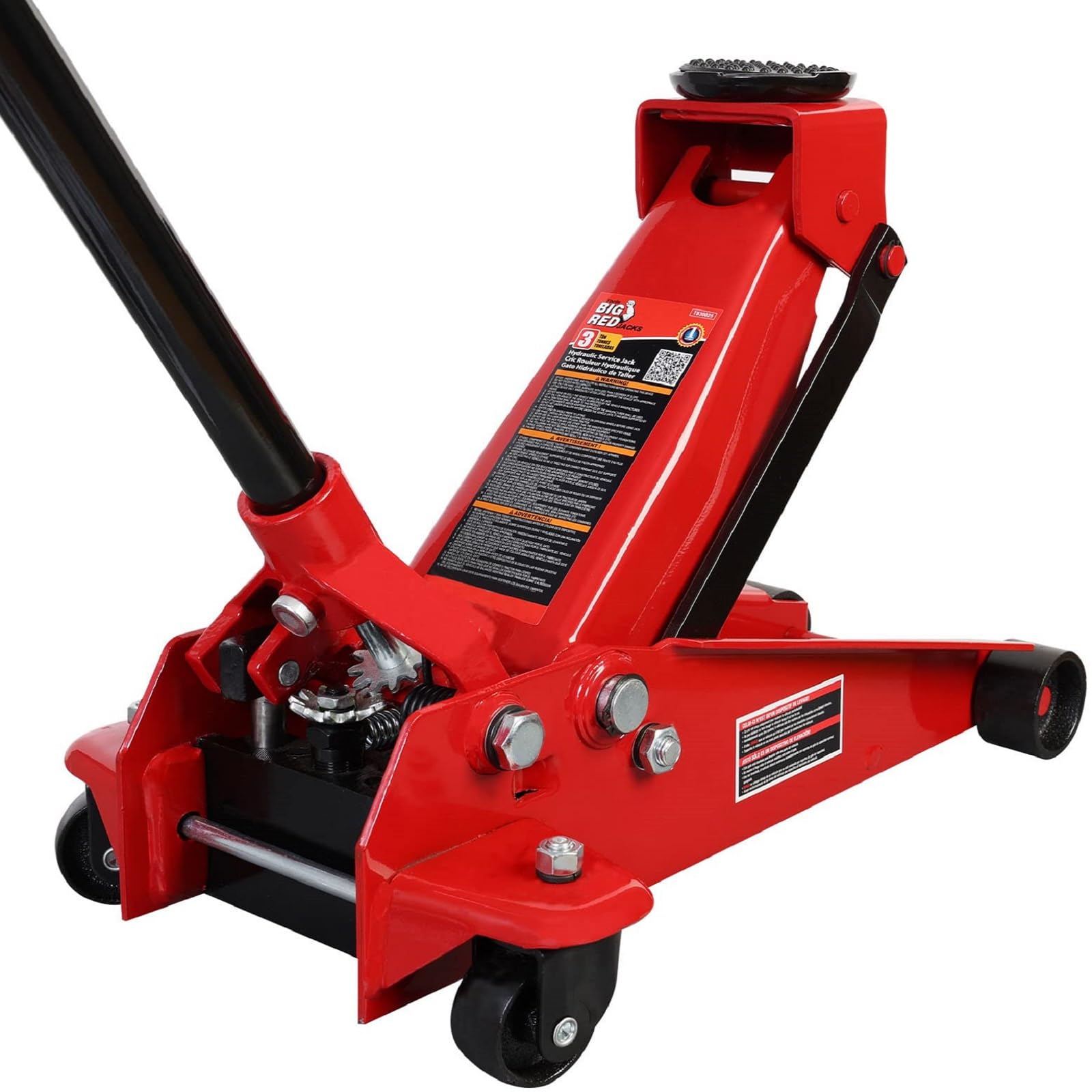 BIG RED 3 Ton Heavy Duty Hydraulic Floor Jack