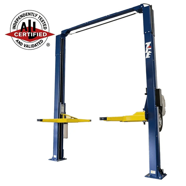 TCE Car Lift TCE ALI Certified 10,000LBS 2-Post Overhead Single Release Direct Drive Car Lift, 3 Year Warranty, QJY245DX