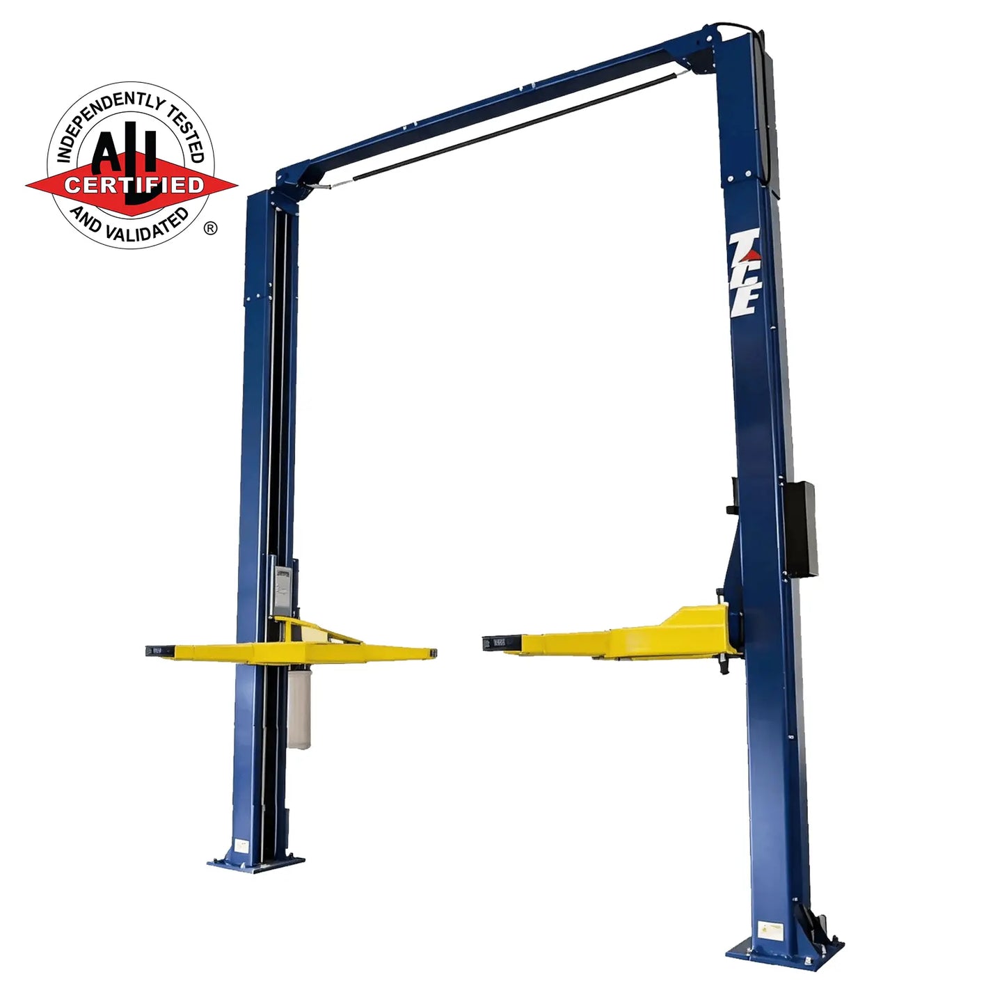 TCE Car Lift TCE ALI Certified 10,000 lb 2-Post Overhead Single Release Direct Drive Car Lift, 3-Year Warranty, QJY245DX
