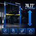 TCE Car Lift TCE 2-Post Car Lift 220V 10,000 LBs Capacity Overhead, Auto Truck Hoist Equipment with Adapters, 2-Year Warranty, TRJR-245LD