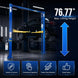 TCE Car Lift TCE 2-Post Car Lift 220V 10,000 LBs Capacity Overhead, Auto Truck Hoist Equipment with Adapters, 2-Year Warranty, TRJR-245LD