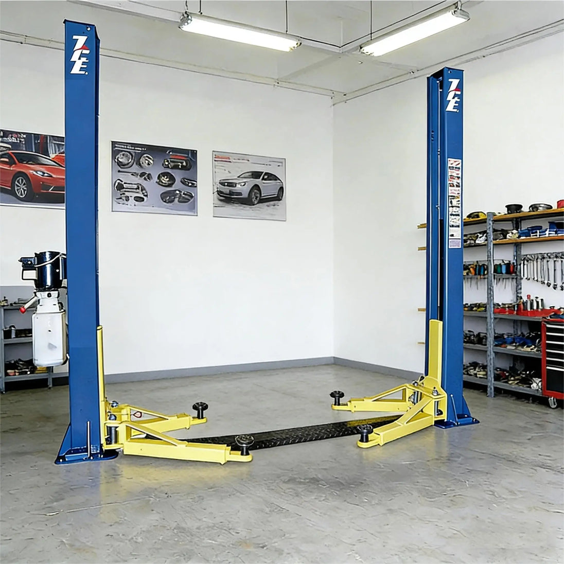 Shop Lift (PICK-UP)TCE Car Lift 2 Post 220V 10000LB Capacity, Auto Truck Hoist