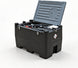 TCE Disesl Transfer Tank TCE 48 Gallon Capacity Portable Fuel Transfer Tank, Disesl Fuel Tank with 10.6 Gpm Flow Rate and 12V Transfer Tank Pump, 13.1ft Hose, for Easy Fuel Transportation Black and Grey