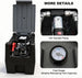 TCE Disesl Transfer Tank TCE 58 Gallon Capacity Portable Disesl Transfer Tank, Disesl Can with 10.6 Gpm Flow Rate and 12V Transfer Tank Pump, 13.1ft Hose, for Easy Disesl Transportation Black and Grey