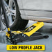 TCE Floor Jack 2 Ton Extra Long Reach Floor Jack Hydraulic Low Profile Floor Jack with Foot Pedal and Dual Piston Quick Lift Pump, Home and Workshop Car Maintenance for Various Vehicles