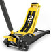 TCE Floor Jack 2 Ton Extra Long Reach Floor Jack Hydraulic Low Profile Floor Jack with Foot Pedal and Dual Piston Quick Lift Pump, Home and Workshop Car Maintenance for Various Vehicles