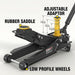 TCE Floor Jack TCE Foldable Floor Jack 3 Ton Low and High Profile Professional Service Jack with Dual Piston Quick Lift Pump, Home and Workshop Car Maintenance for Various Vehicles