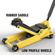 TCE Floor Jack 3.5 Ton Floor Jack Hydraulic Low Profile Floor Jack with Dual Piston Quick Lift Pump, Home and Workshop Car Maintenance for Various Vehicles, 3.5 Ton Capacity