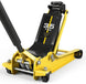 TCE Floor Jack 3.5 Ton Floor Jack Hydraulic Low Profile Floor Jack with Dual Piston Quick Lift Pump, Home and Workshop Car Maintenance for Various Vehicles, 3.5 Ton Capacity