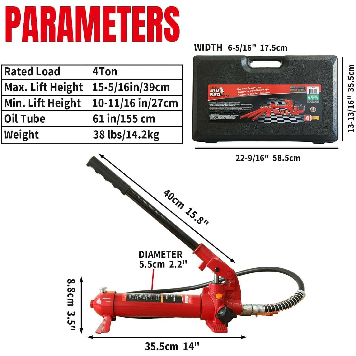 TCE Hydraulic Body Repair Kit