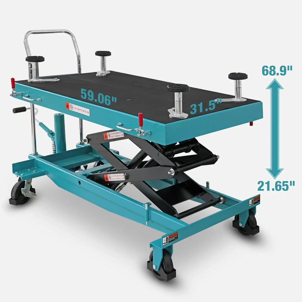 TCE Electric Scissor Lifting Table Cart for EV Battery Engine Motor Ge
