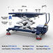 TCE Lift Table TCE 1.5 Ton Electric Scissor Platform Lifting Table Cart for New Energy Vehicles, 3 Year Warranty, ATDP15003-BL