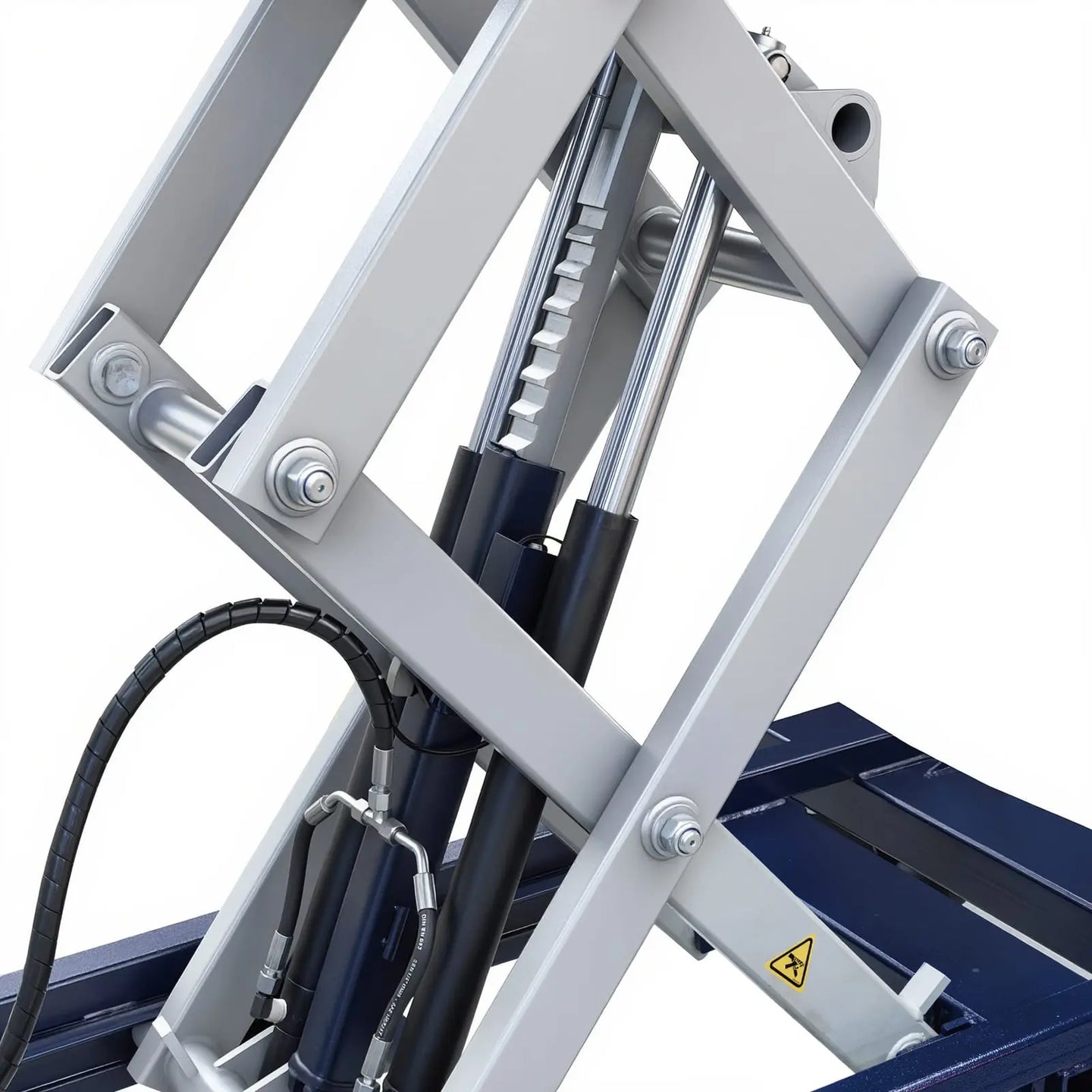 TCE Lift Table TCE 1.5 Ton Electric Scissor Platform Lifting Table Cart for New Energy Vehicles, 3 Year Warranty, ATDP15003-BL