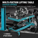 TCE Lift Table TCE 1 Ton/2200LBS Hydraulic Scissor Lift Table Cart for Engine, Motor, Gearbox, 2 Year Warranty, ATDP10001R