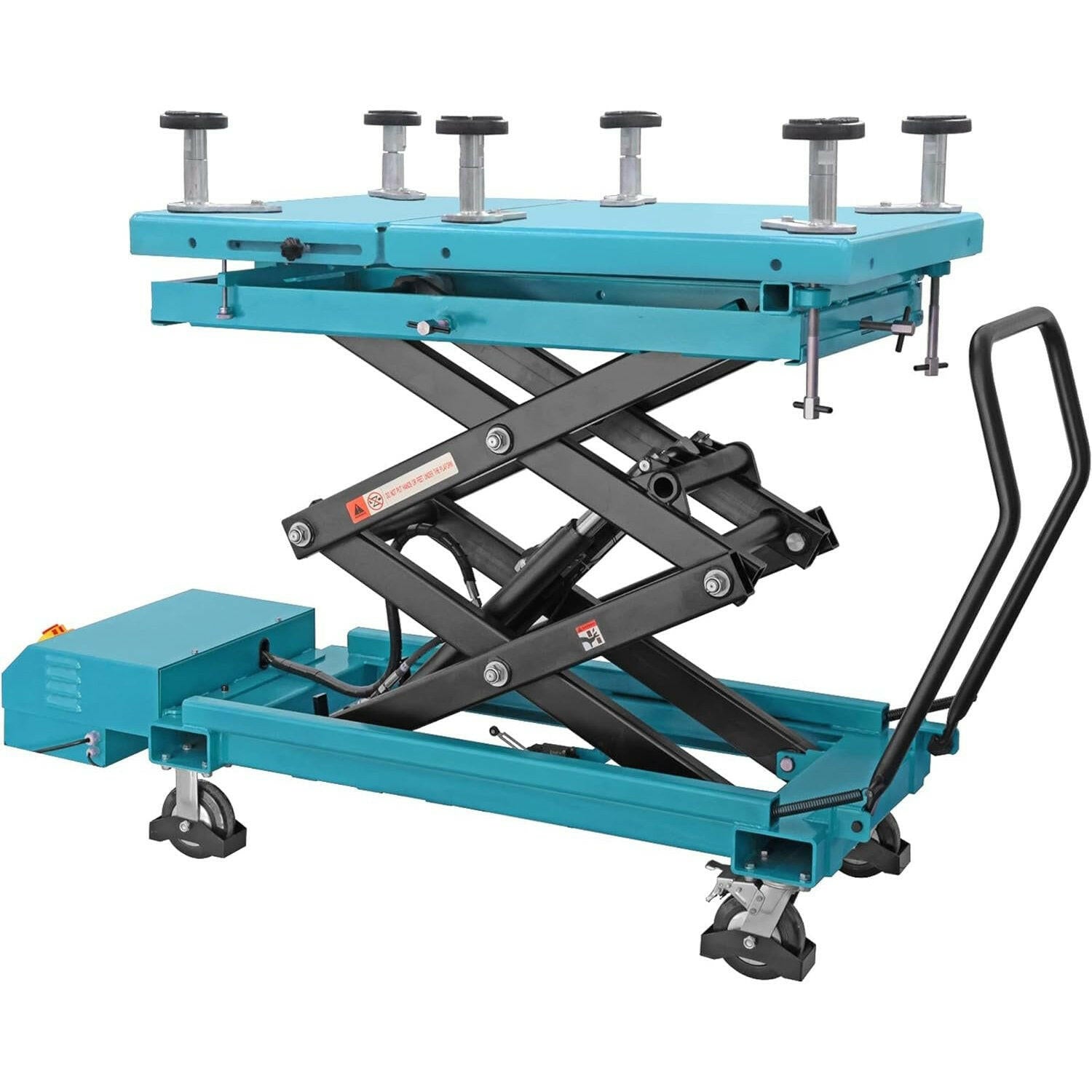 TCE 1.2Ton Electric Scissor Lifting Table Cart for EV Battery Engine M