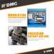 HPDMC Air Compressor Rotary Screw Air Compressor with Tand & Air Dryer All in One Heavy Duty Air Compressed System