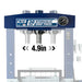 TCE Shop Press TCE 30 Ton Hydraulic Manual Shop Press, 2 Year Warranty, TCE30030