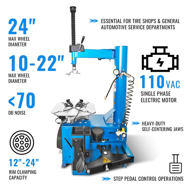 Tire Machine Types Tire Machines for Fast, Safe Tire Service