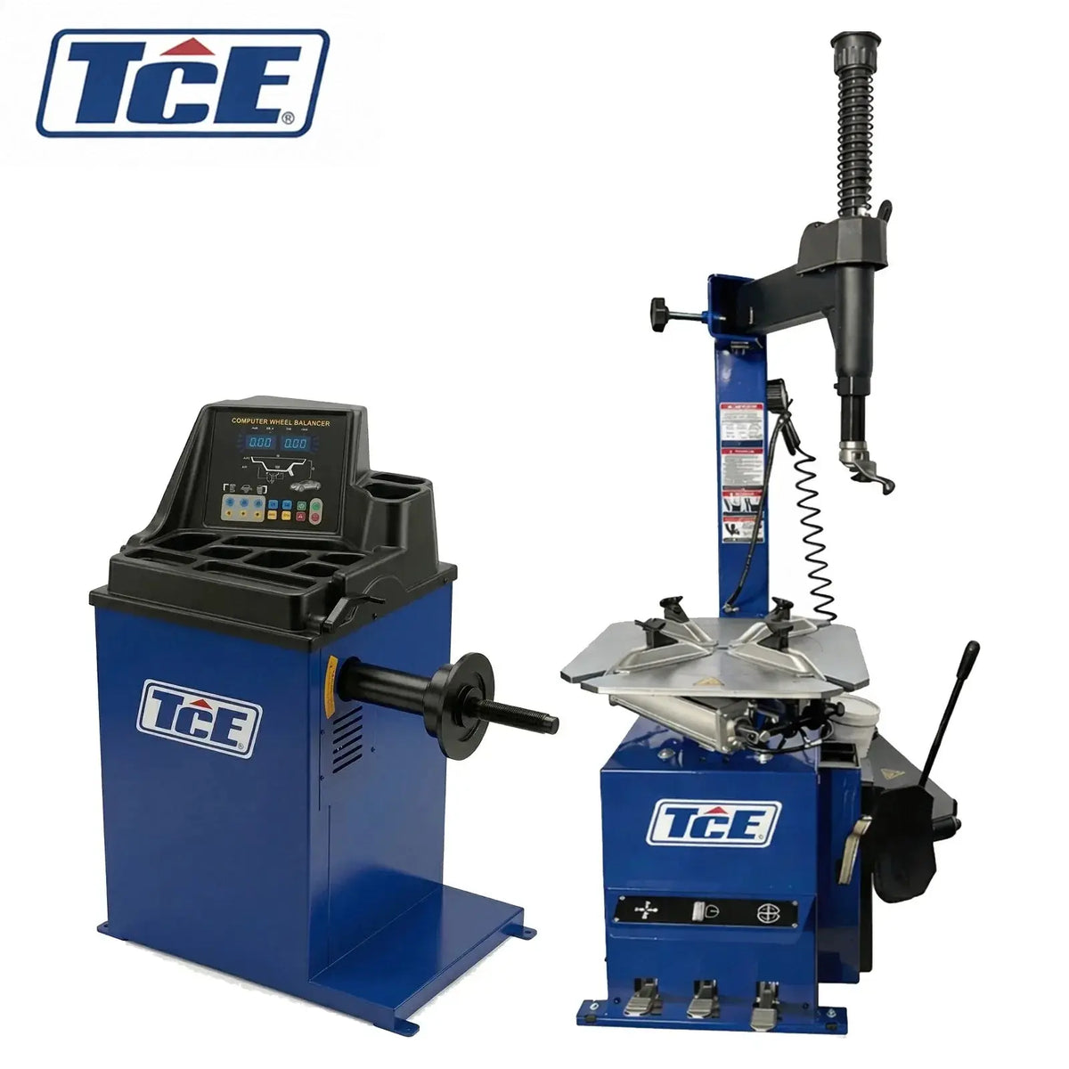 Tce Balancer Spring TCE 3 Pedals 39 inch Tire Changer Wheel Changers Balancer Machine