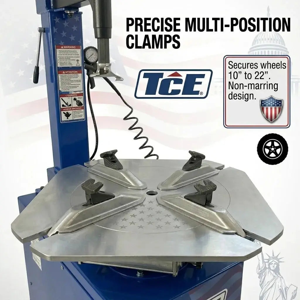 Tce Balancer Spring TCE 3 Pedals 39 inch Tire Changer Wheel Changers Balancer Machine