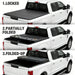 TCE Truck Bed Cover TCE Truck Bed Cover,Hard Folding Truck Tonneau Covers Compatible with 2015-2026 Ford F-150