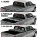 TCE Truck Bed Cover TCE Truck Bed Cover,Hard Folding Truck Tonneau Covers Compatible with 2015-2026 Ford F-150