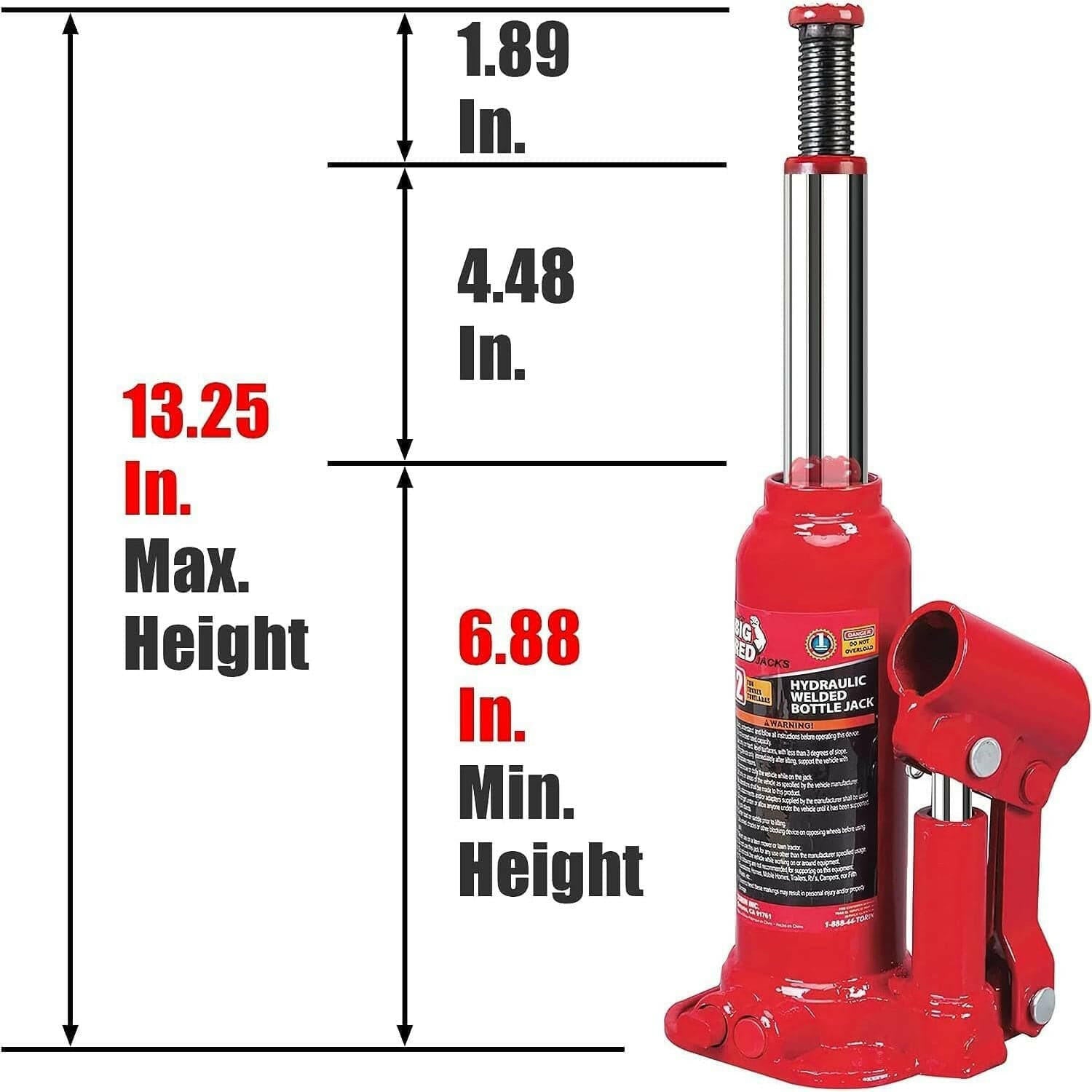 BIG RED Multi-Directional Bottle Jack