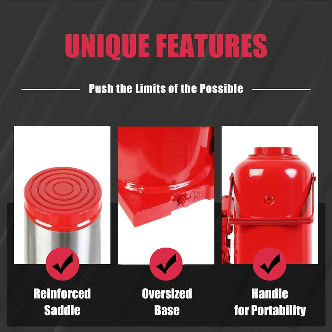 BIG RED Heavy Duty Welded Bottle Jack - Torin Inc.