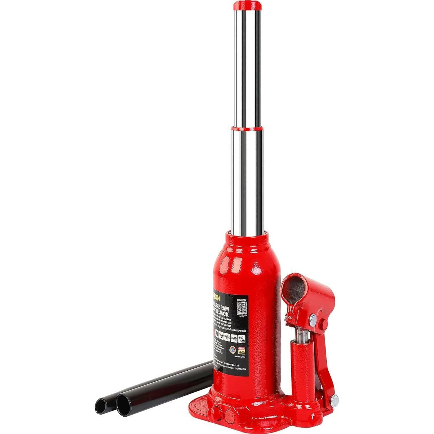 BIG RED Double Ram Bottle Jack