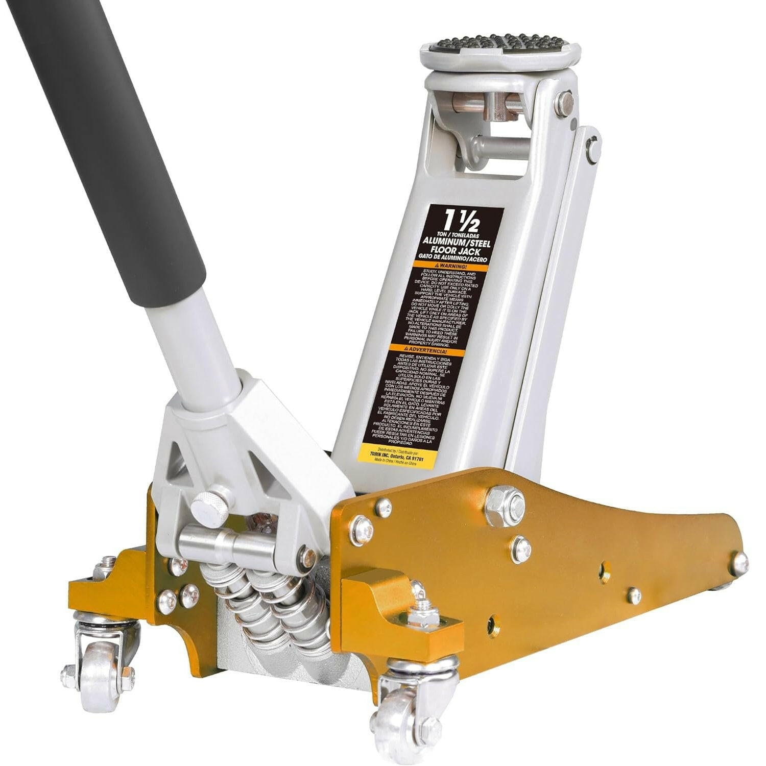 TCE Low Profile Economic Aluminum Dual Piston Floor Jack