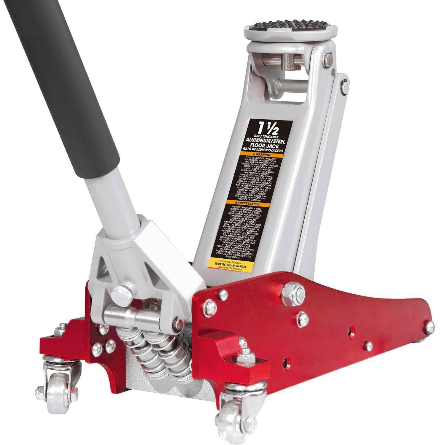 洋楽 BIG TONE 2 TCE Low Profile Economic Aluminum Dual Piston Floor Jack