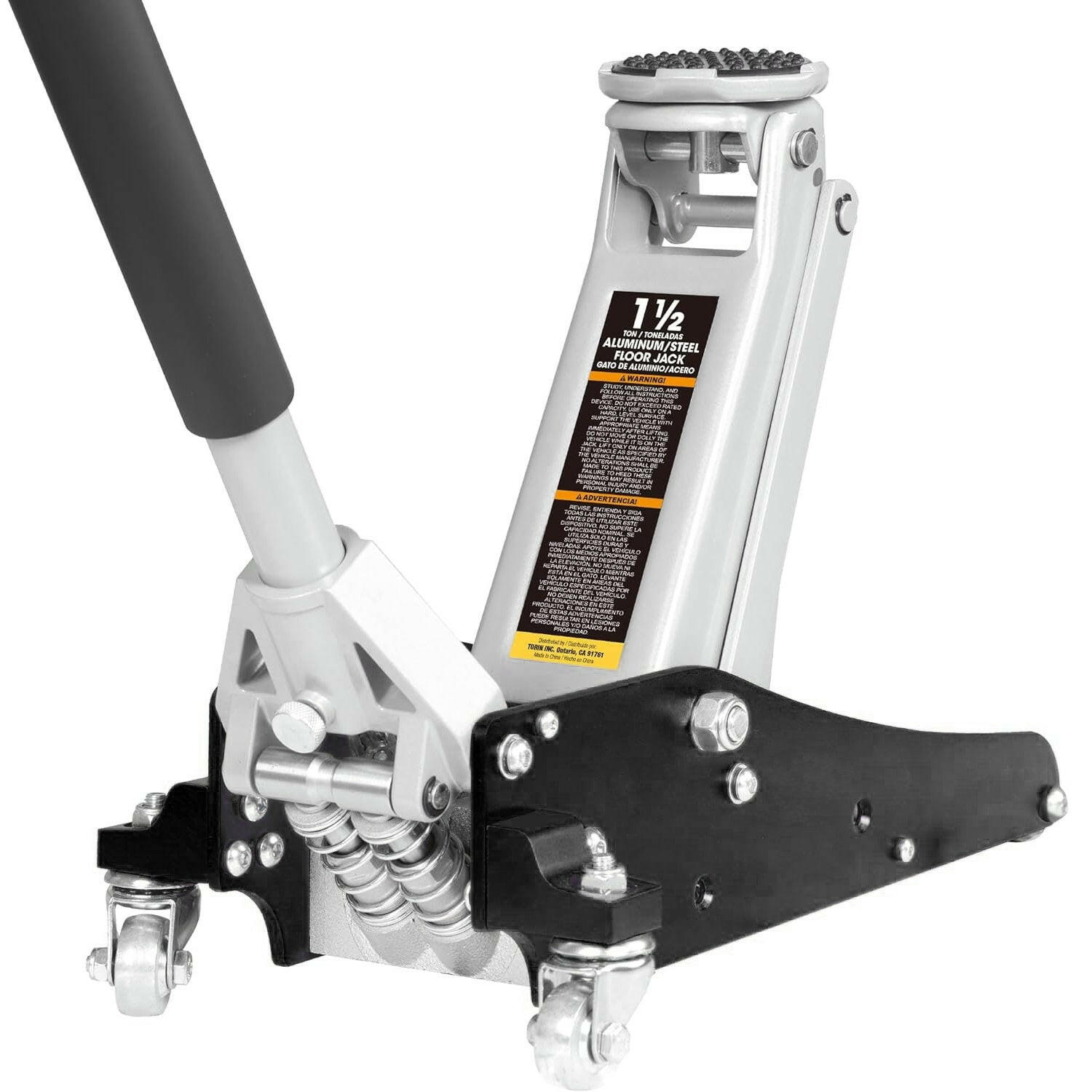 TCE Low Profile Economic Aluminum Dual Piston Floor Jack
