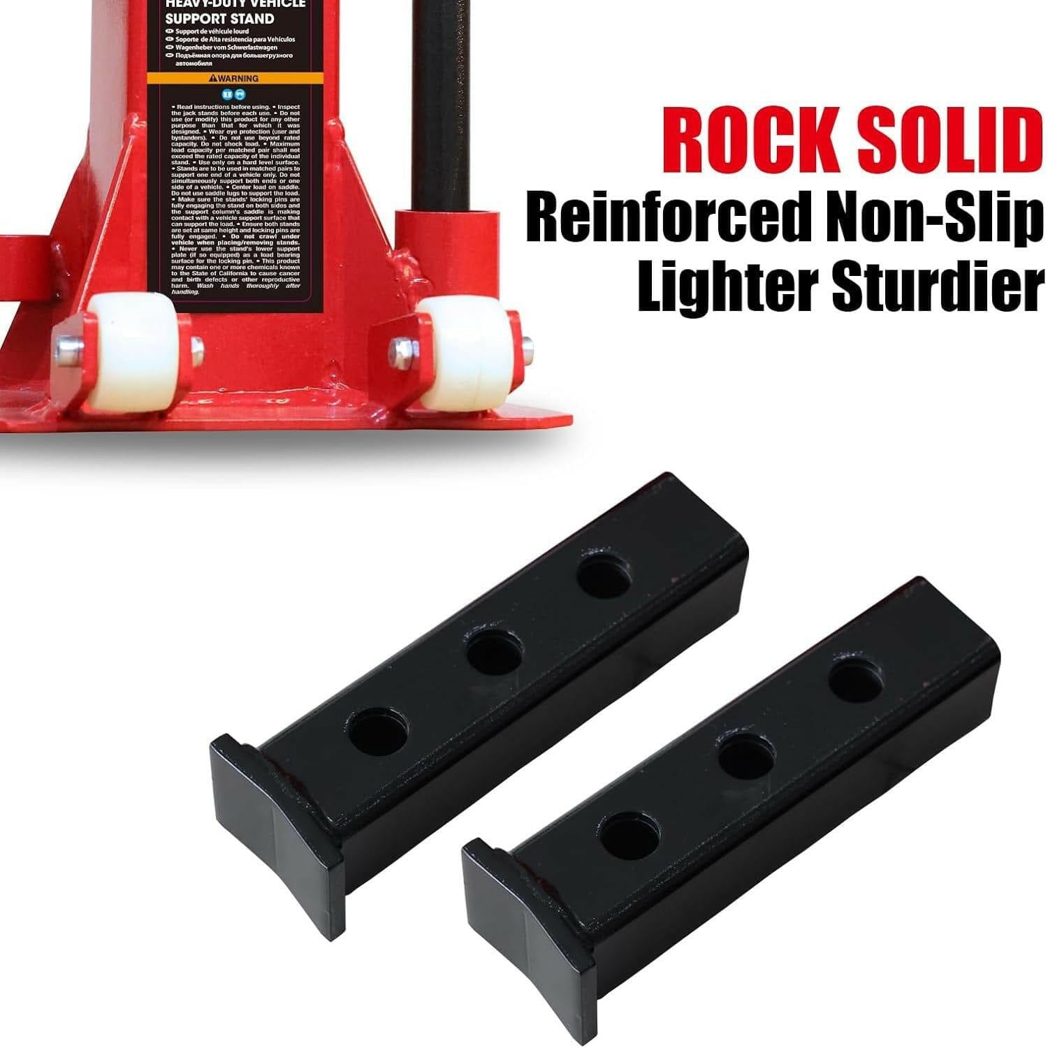 BIG RED Heavy Duty Jack Stands with Pin Locking