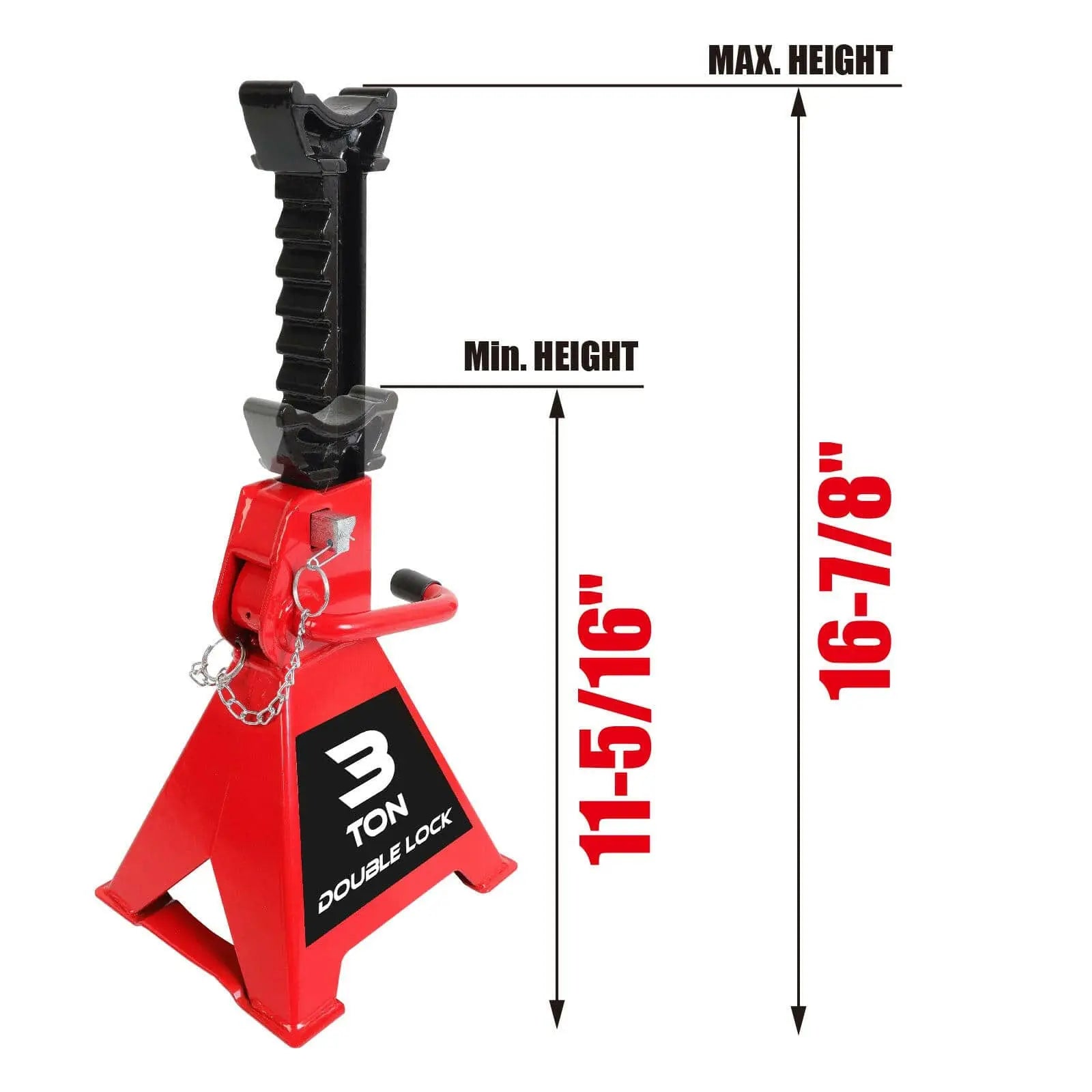 BIG RED Double Locking Jack Stands - Torin Inc.