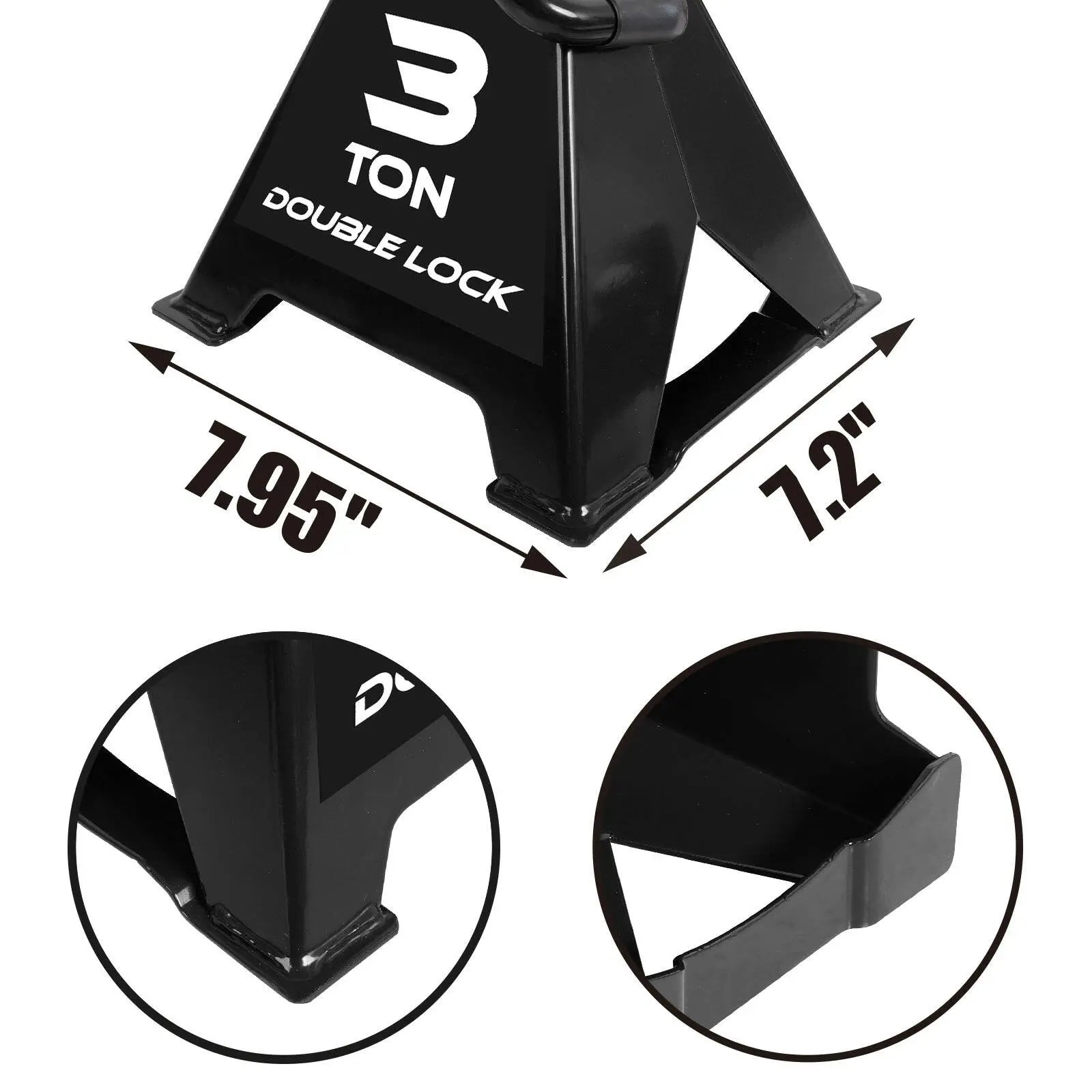 BIG RED Double Locking Jack Stands - Torin Inc.