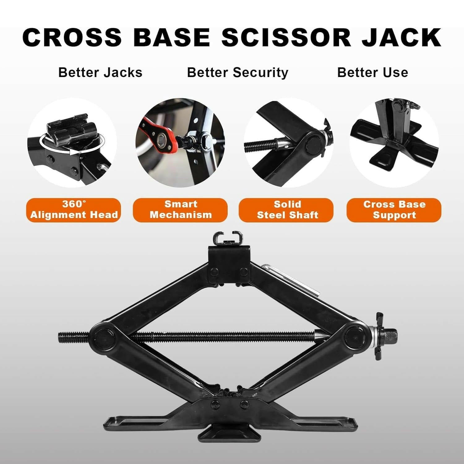 BIG RED Scissor Jack