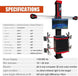 Torin Inc. 3D Wheel Alignment Machine, Dual Screen, 10–23.5" Rim Size, Short Roll Compensation, for 4-Post Lifts