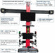 Torin Inc. 3D Wheel Alignment Machine, Dual Screen, 10–23.5" Rim Size, Short Roll Compensation, for 4-Post Lifts